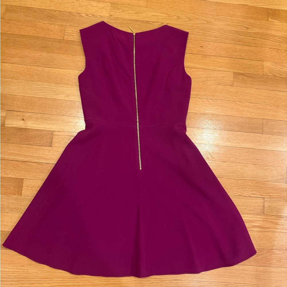 Tahari Magenta Dress, Size 4 - Picture 4 of 4